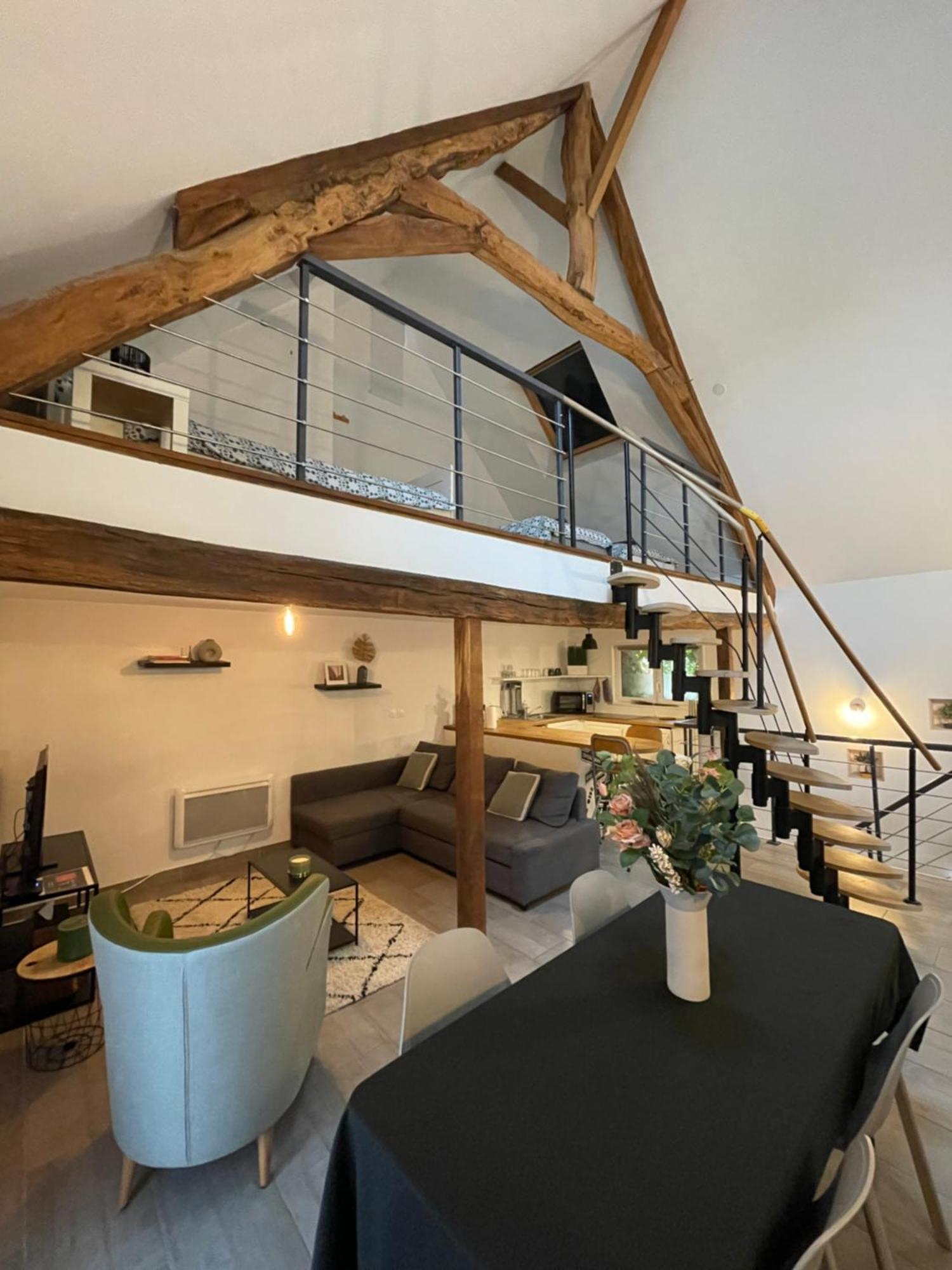 Apartmán Loft Chez Guillaume Bouleurs Exteriér fotografie